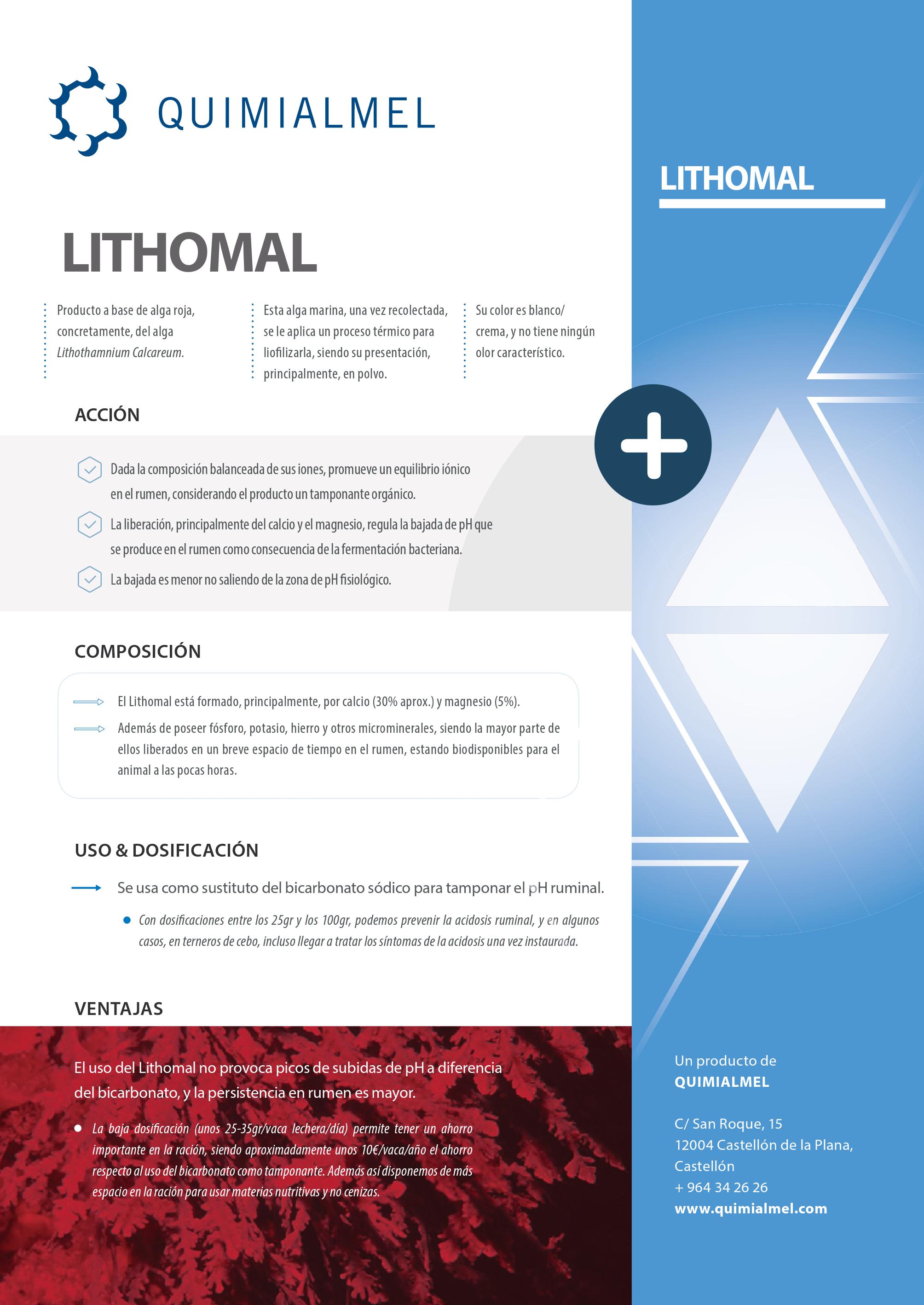 Ficha Producto: Lithomal